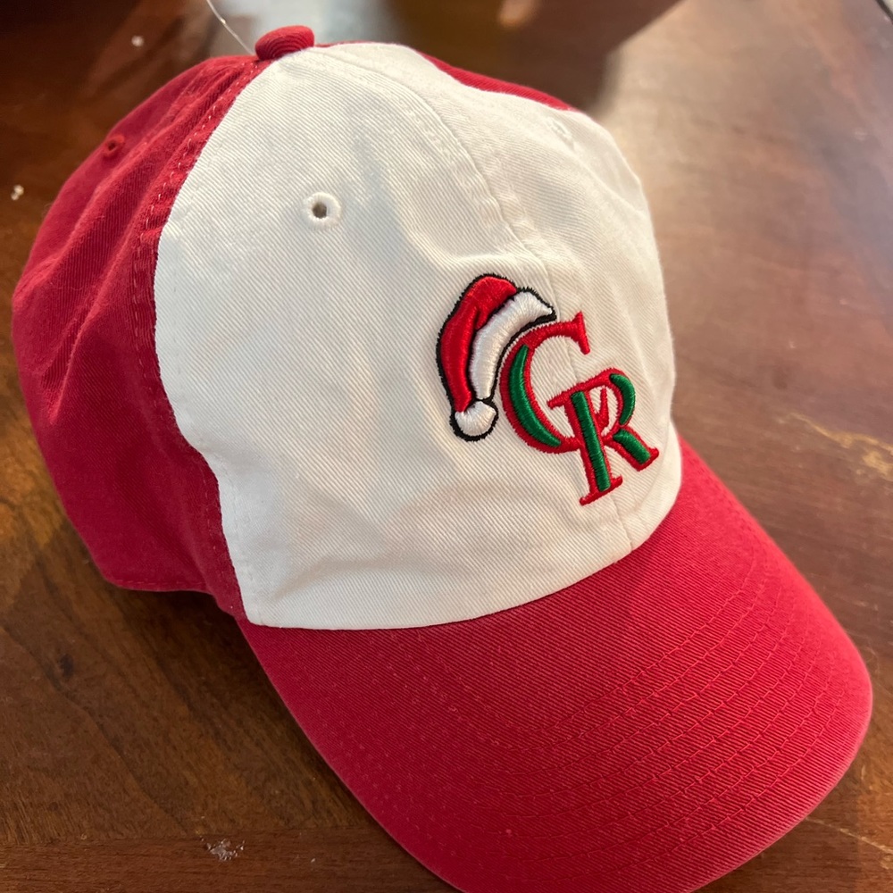 Colorado Rockies Christmas Strapback Hat
